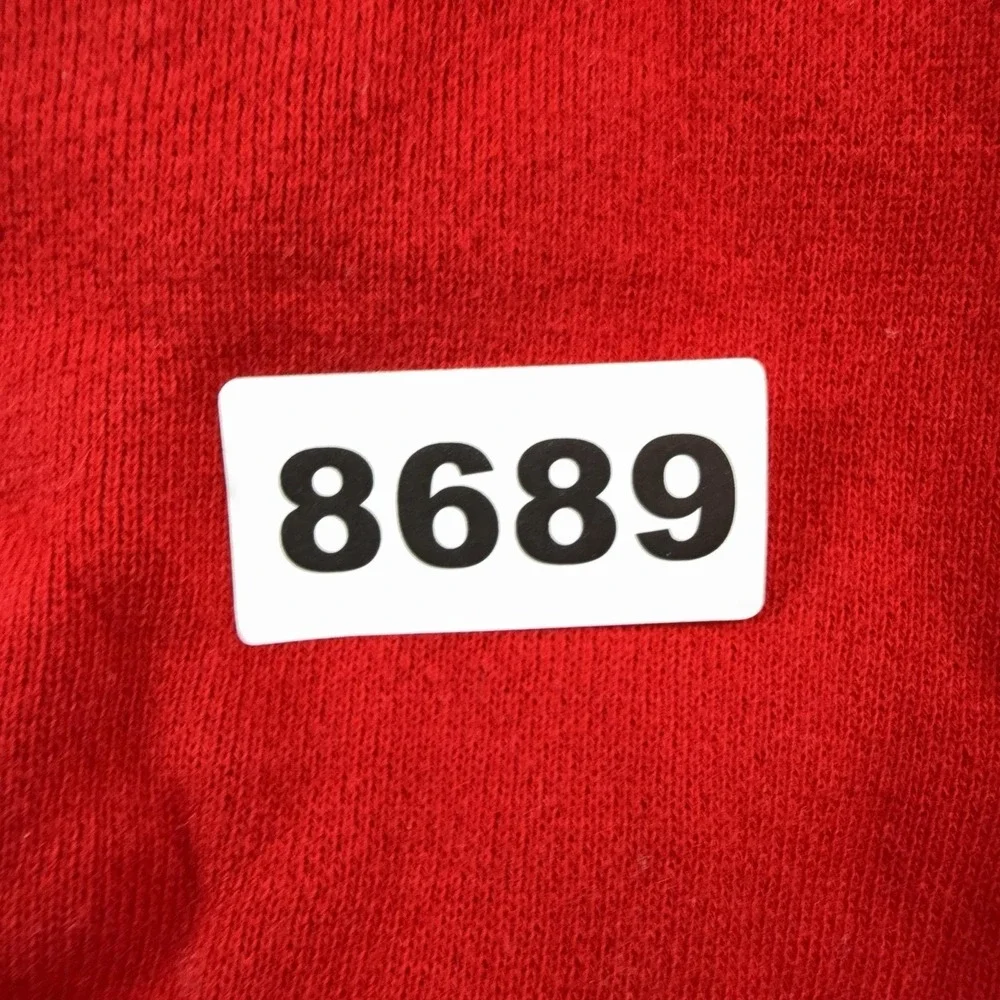 Polo Ralph Lauren Hoodie Sweatshirt Unisex Kids 2T Red Fleece Full Zip Pony Logo